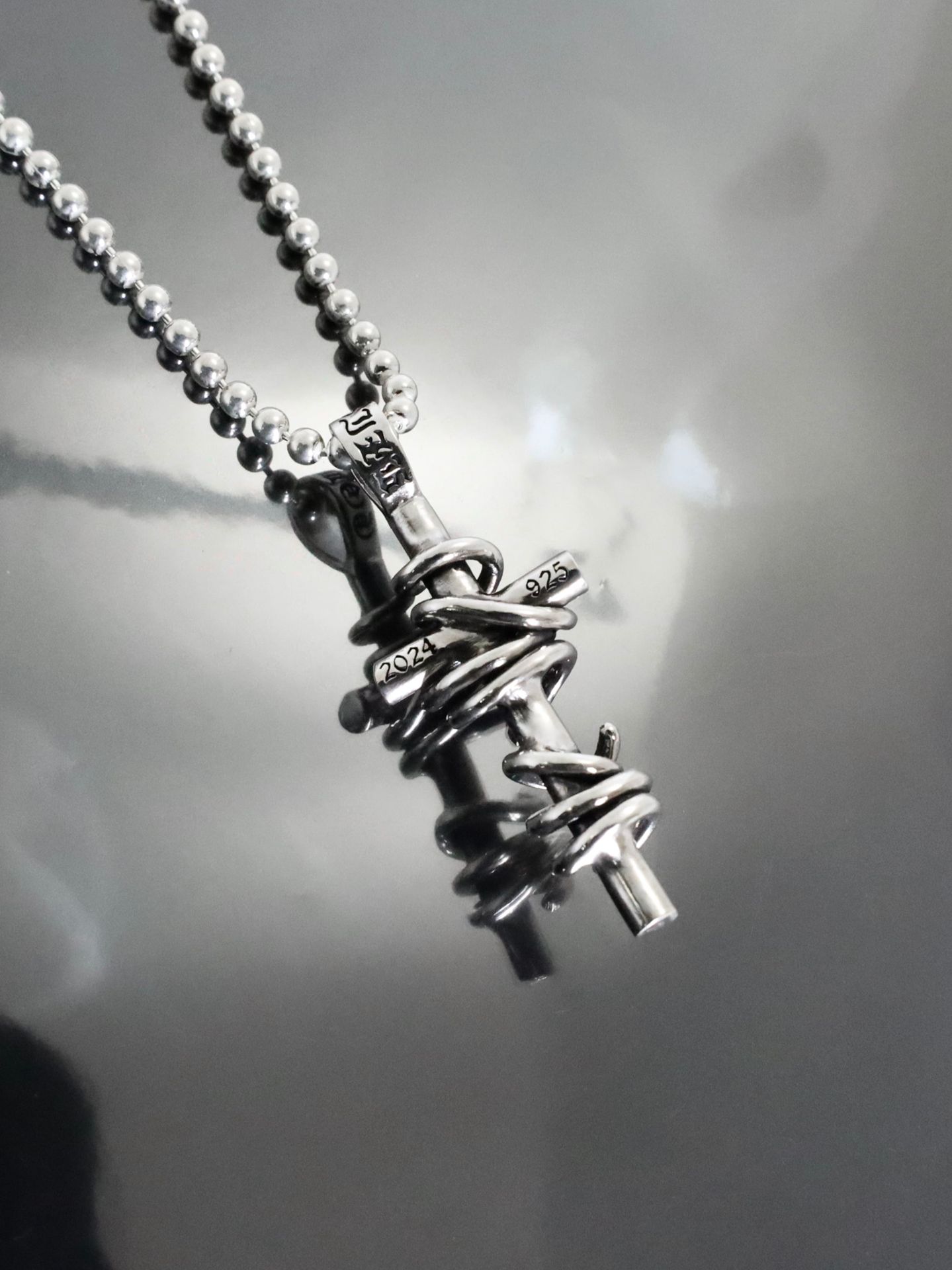 《受注生産》 THORNY CROSS PENDANT / ソーニークロスペンダント  / 注文から4週間~後入荷予定