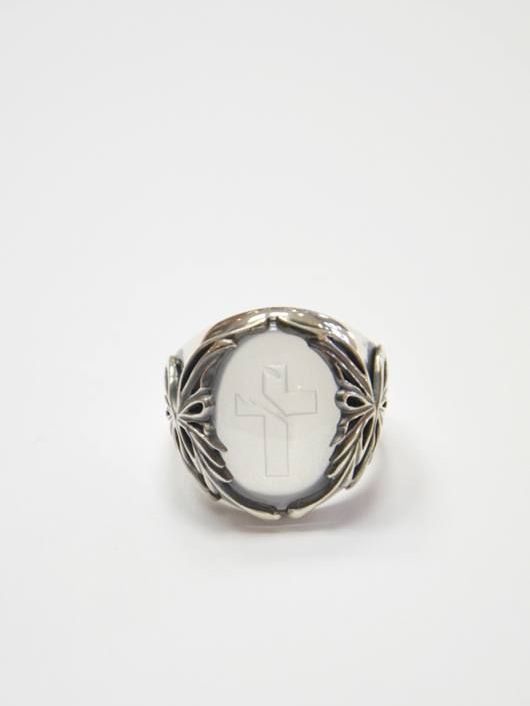 《予約品11月30日締め》  OvalRing リング / Silver925+Crystal