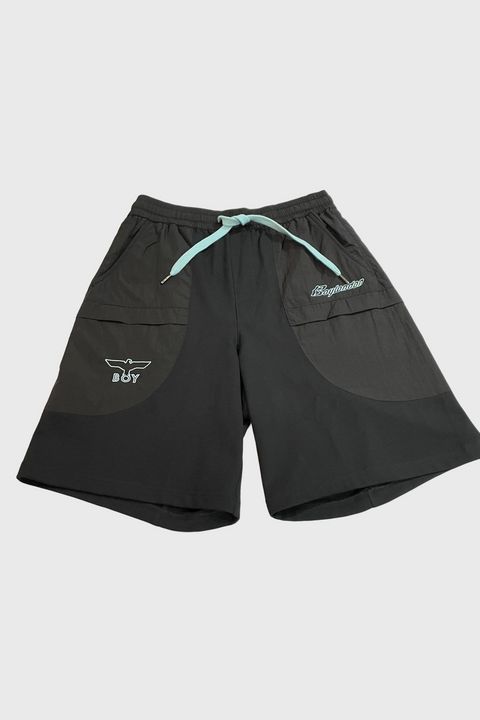 BOY LONDON - BIG BOY PAINT SWEAT SHORTS / ブラック 【BOY BOY LONDON - BIG BOY PAINT SWEAT SHORTS / ブラック 【BOY