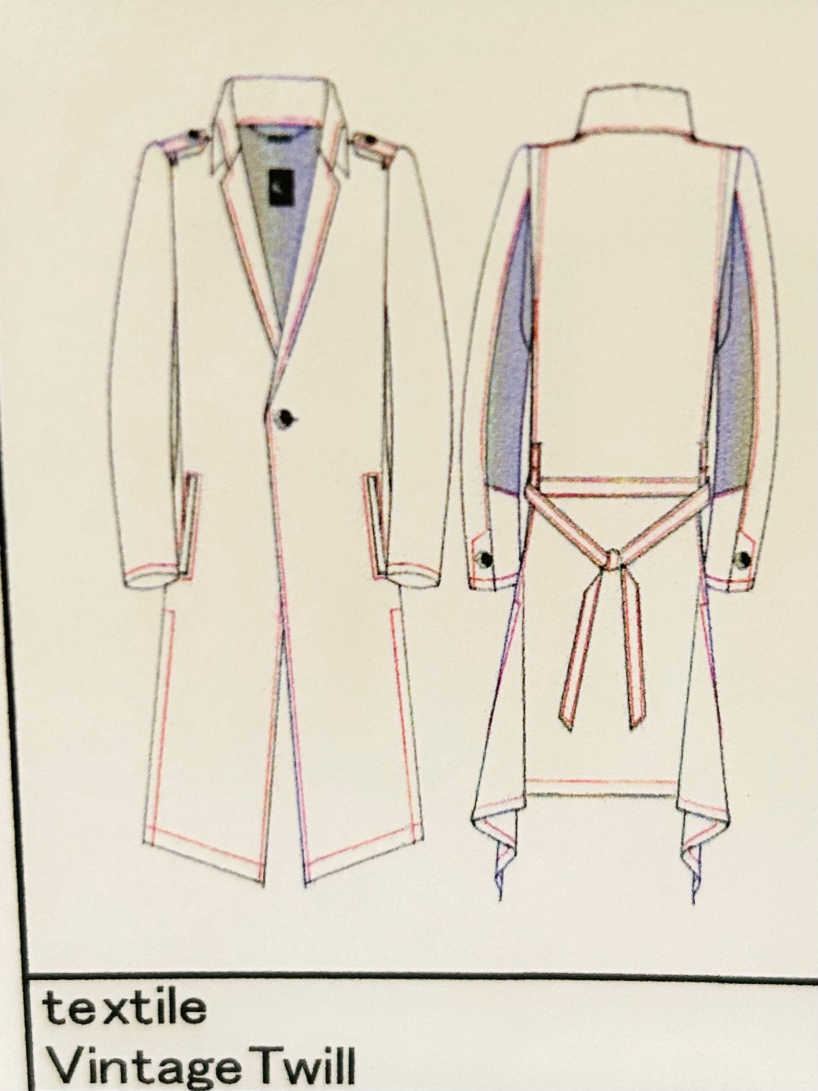 《予約品》 SingleNapoleonFlareLongJacket / ナポレオンコート / ブラック