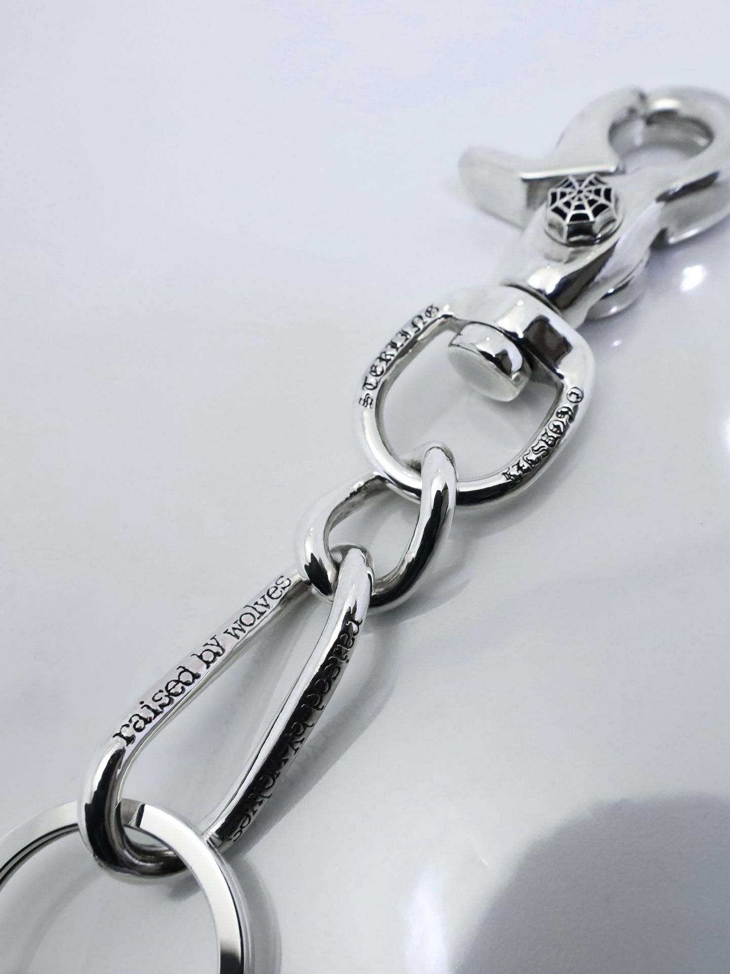 《受注生産》 GODSIZE® FIGARO KEY CHAIN with PADLOCK / ゴッドサイズ® フィガロキーチェーン ウィズ パドロック / 注文から4週間~後入荷予定