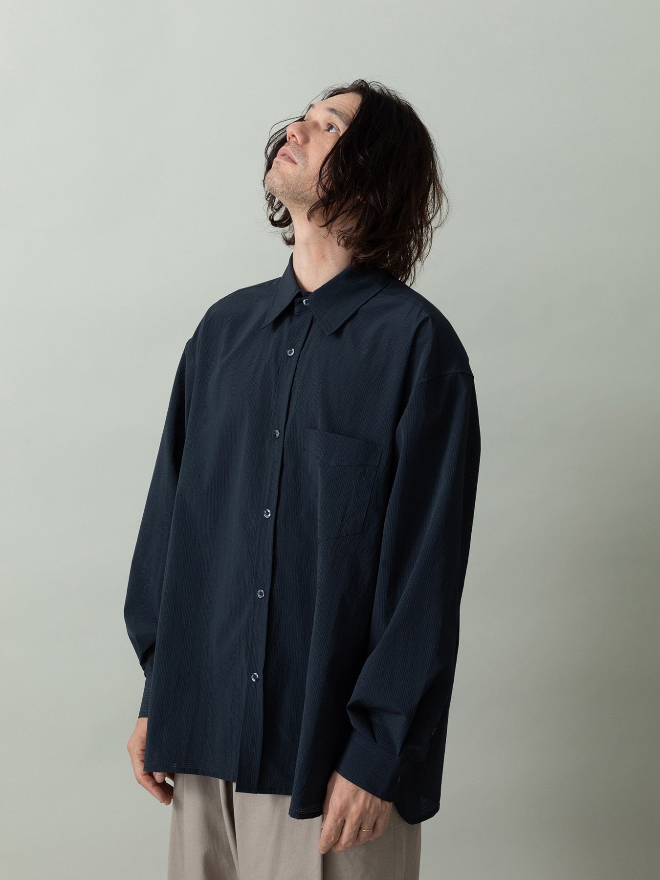 【予約品 2月1日(日) 締切】DOTAIR SHIRTS / ドットエアーシャツ / ネイビー