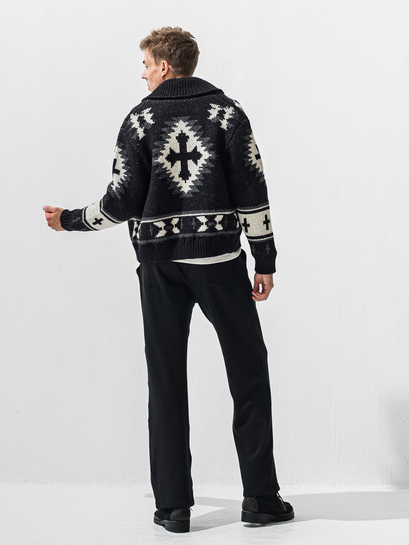 【予約品 9月6日(日) 締切】COWICHAN / カウチンセーター / ブラック