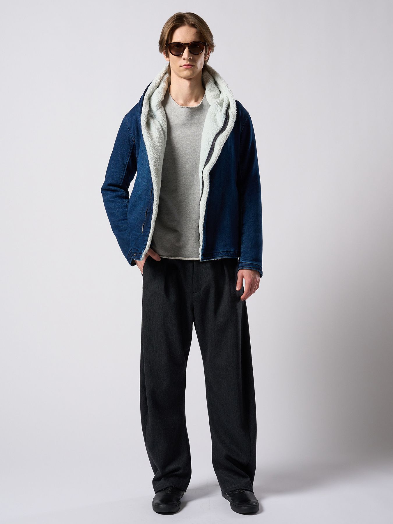 【予約品 4月19日(日) 18時締切】cut-off light sweatshirt / カットオフ ライト スウェットシャツ / トップグレー