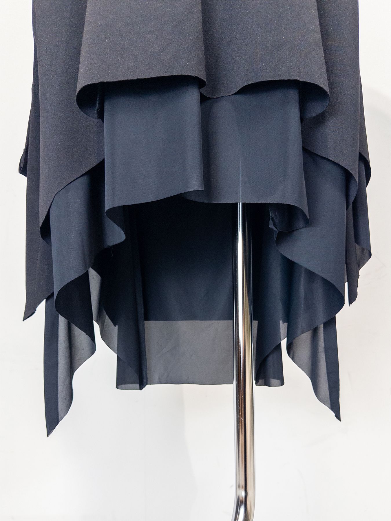 【予約品 4月26日(日) 締切】Layered Flare Skirt / レイヤードフレアスカート / ブラック