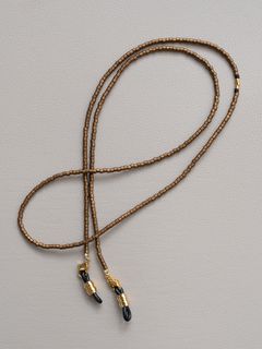 《予約品》 BEADS GLASS CORD&NECKLACE / グラスコード&ネックレス / COP 【Iroquois.SENTI】