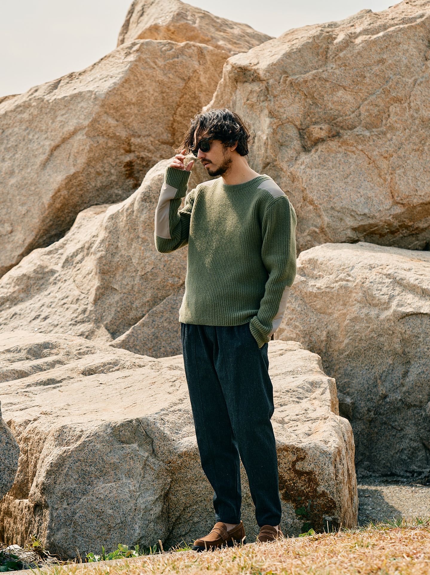 【予約品】 serge easy pants / イージーパンツ / ブラック