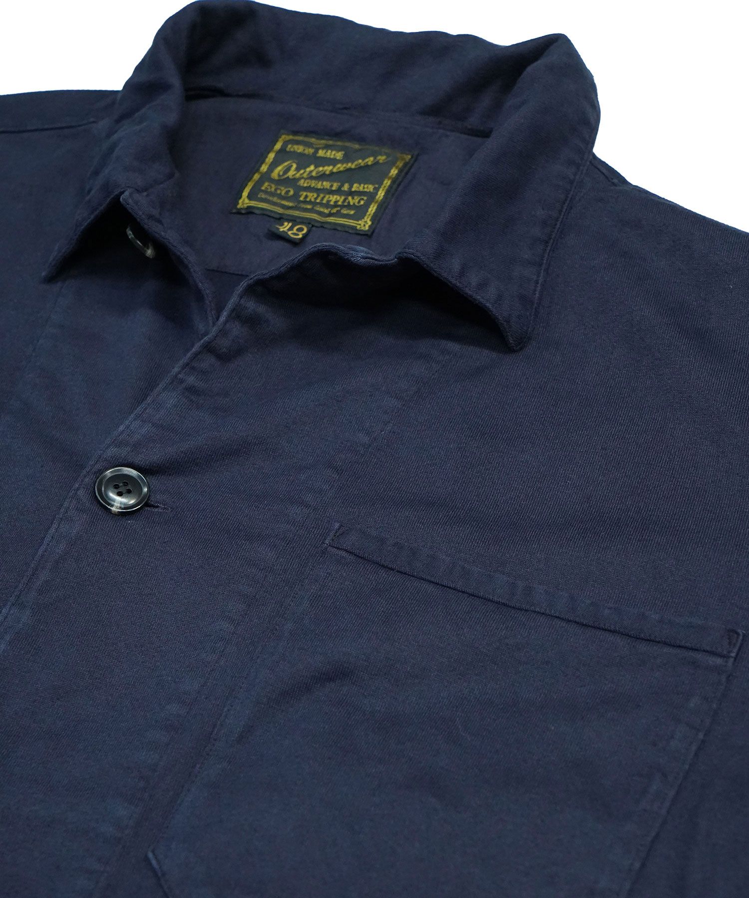 【予約品10月20日(日）締め】 BLUETEE / カバーオール / ネイビー