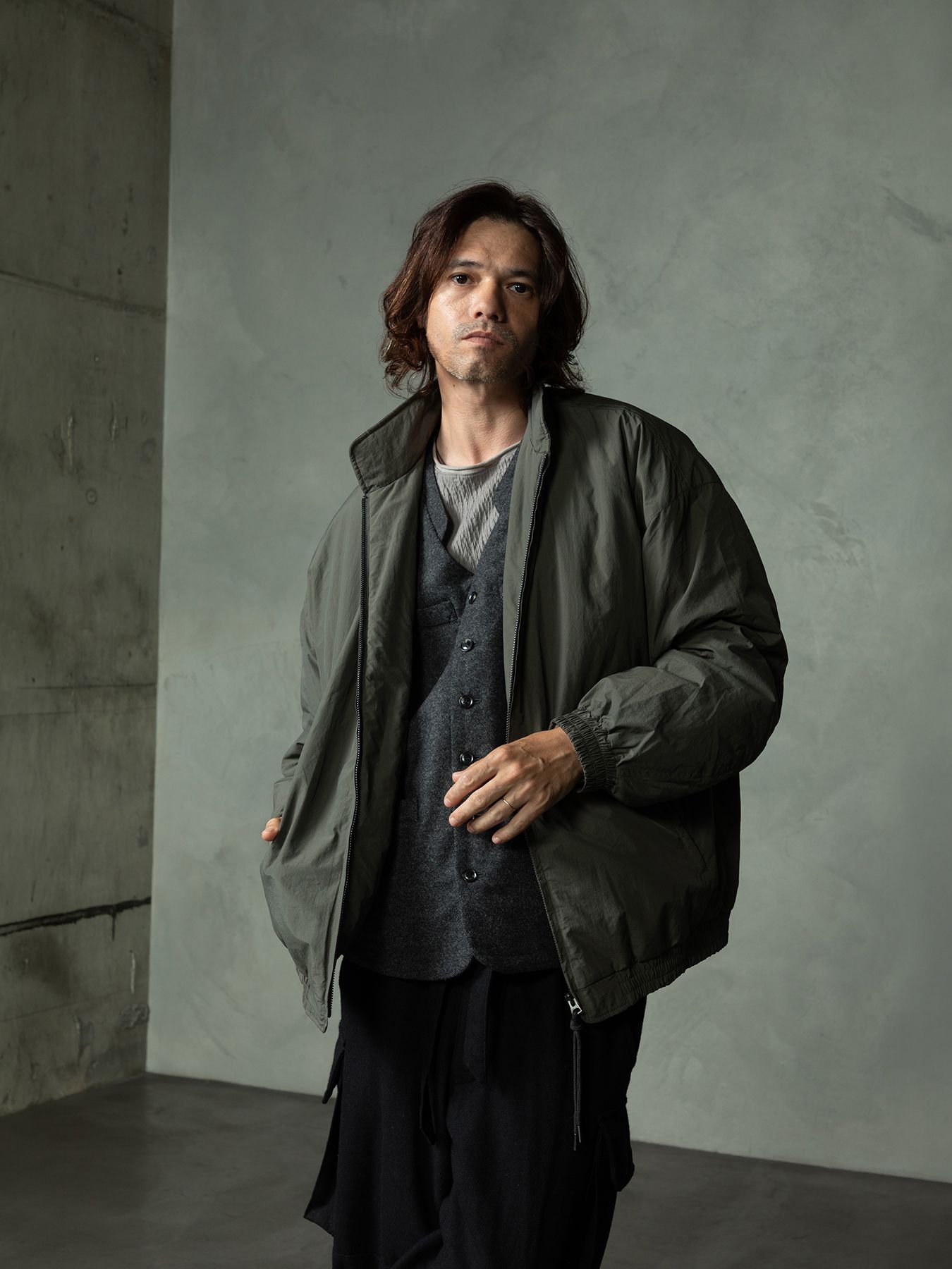 【予約品 7月5日(日) 締切】VOID WARMJACKET / ウォームジャケット / チャコール