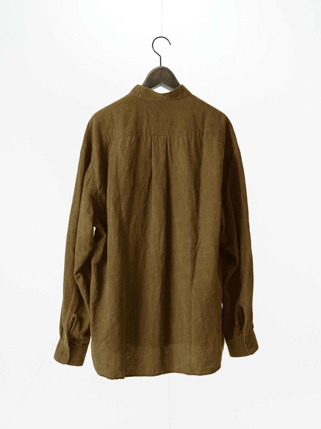 【予約品 5月6日(水) 締切】GRAZE-SHIRTS / オフィサーシャツ / ベージュ