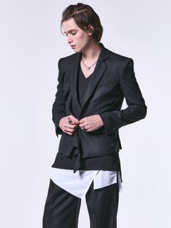 《予約品》 FrillJacket / フリルジャケット / ブラック