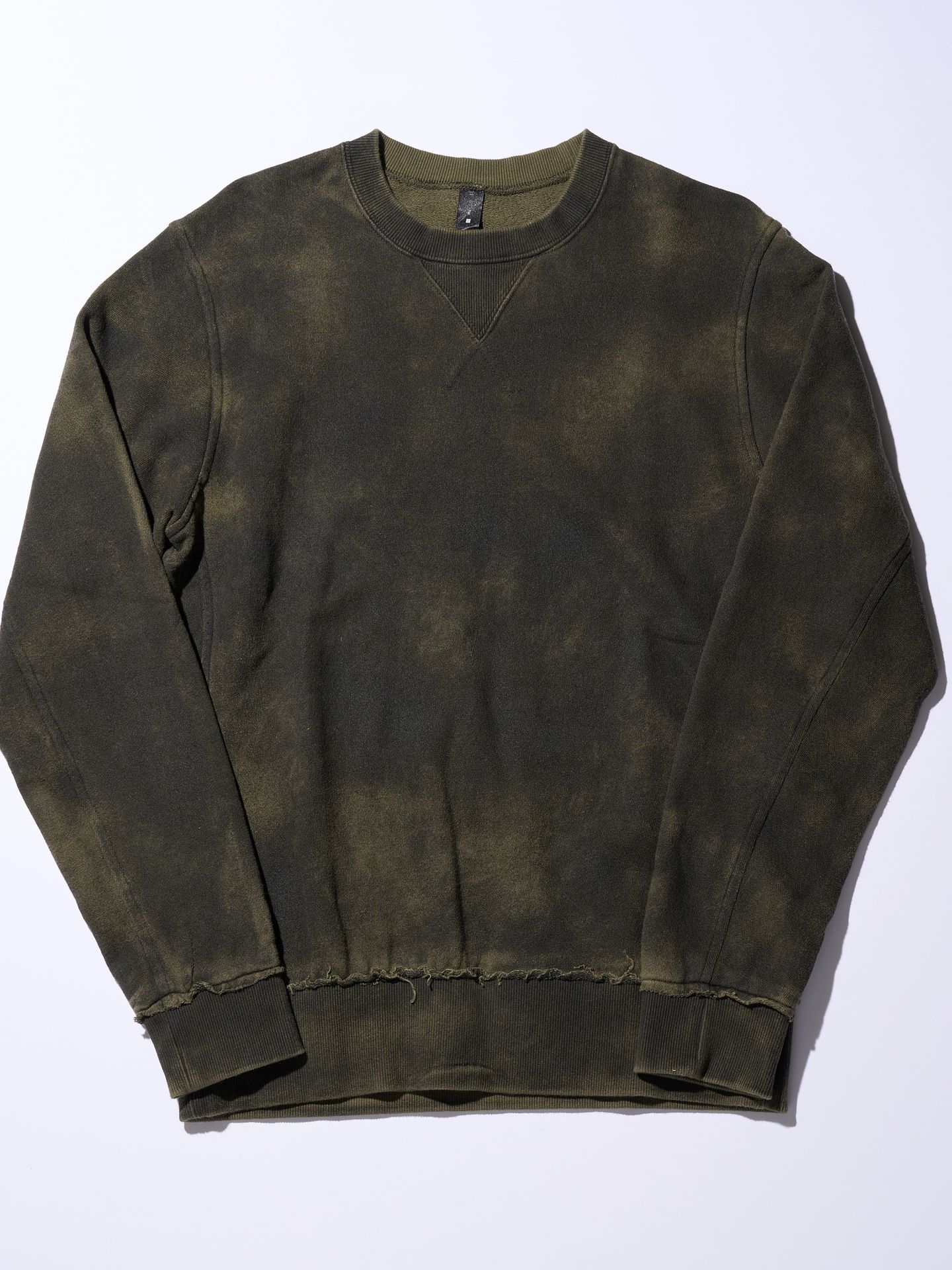 【予約品】 coating sweat / スウェット / デイリーカーキ