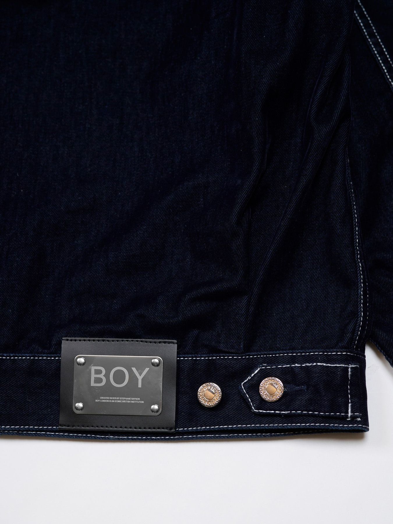 BOY 1976 FLOCKY DENIM JAKET / デニムジャケット / ネイビー