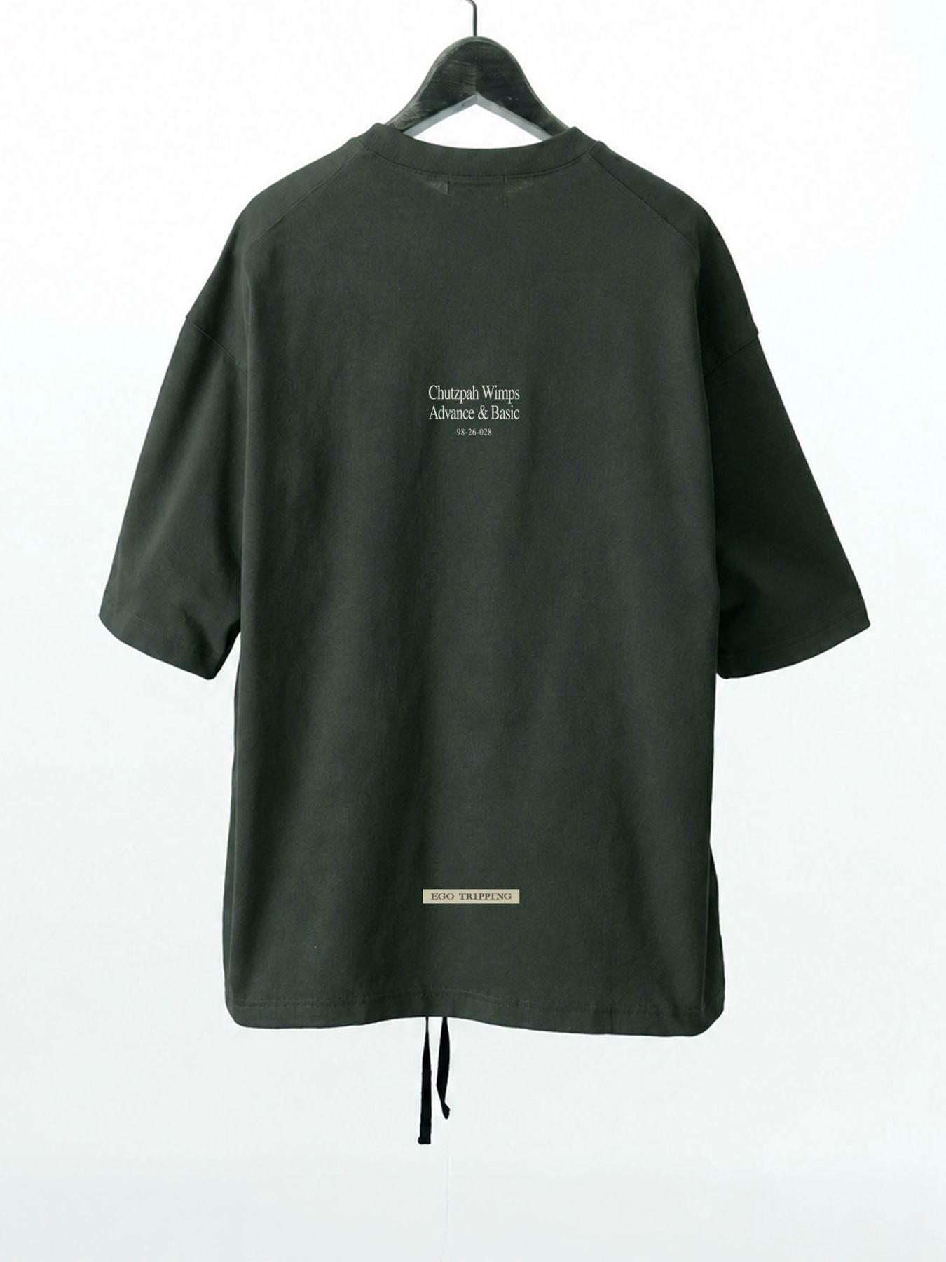 【予約品 11月9日(月) 締切】HEAVYJERSEY Chipped / ヘビーオンスジャージー Tシャツ / チャコール