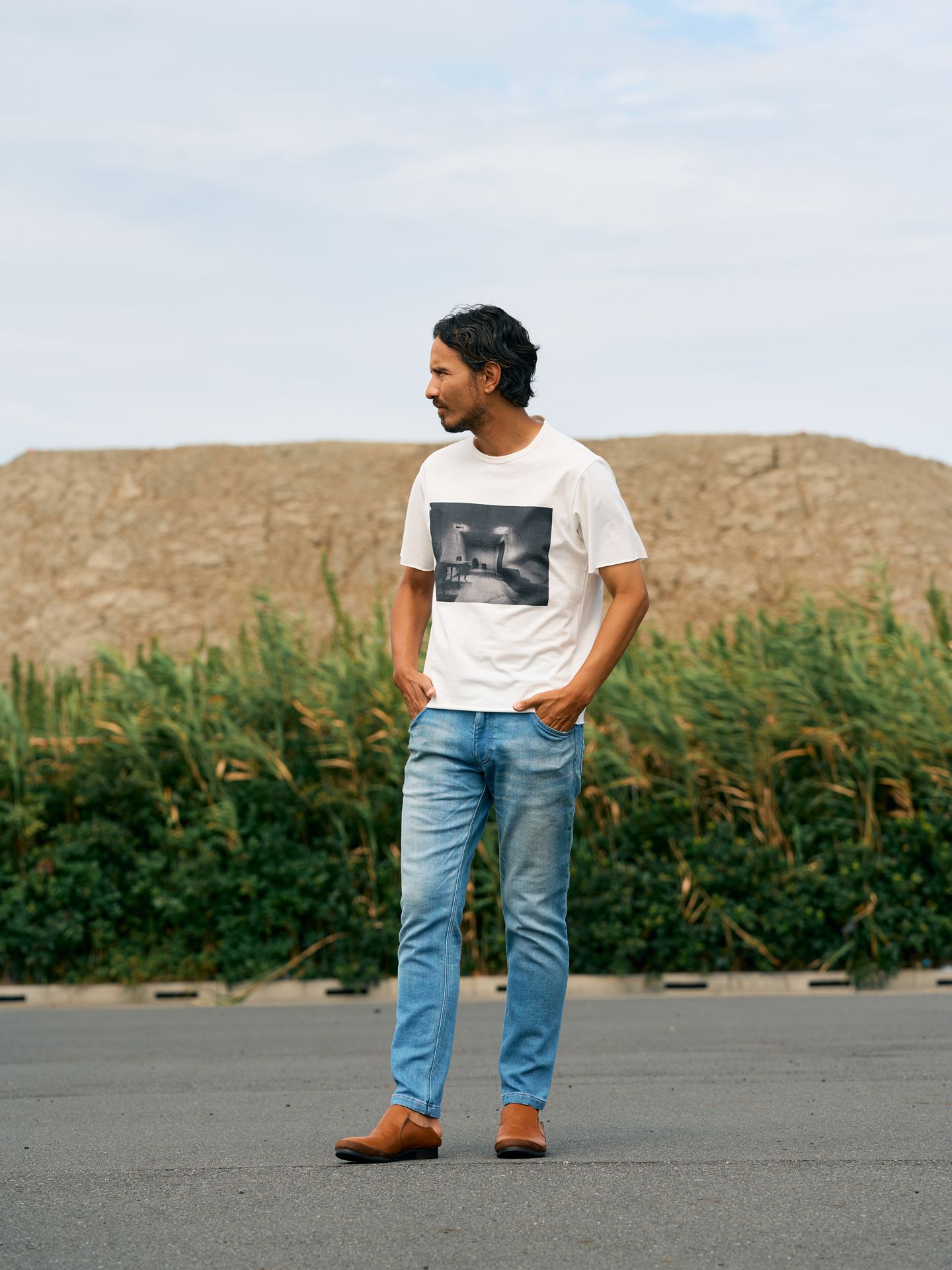 【予約品9月19日 10時締め】 denim jersey 5PK pants  / デニムジャージ / l.used