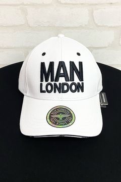 MAN LONDON Cap / White 【BOY LONDON】