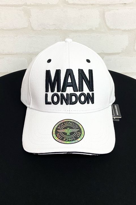MAN LONDON Cap / White 【BOY LONDON】