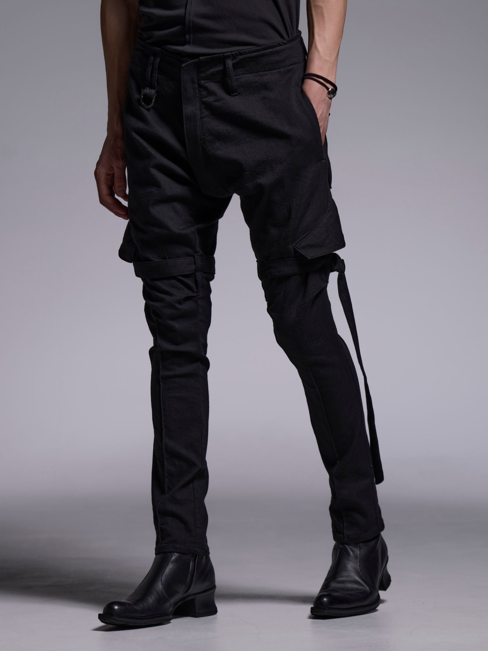 【予約品 1月4日(日) 締切】Bondage Pants / ボンデージパンツ / ブラック