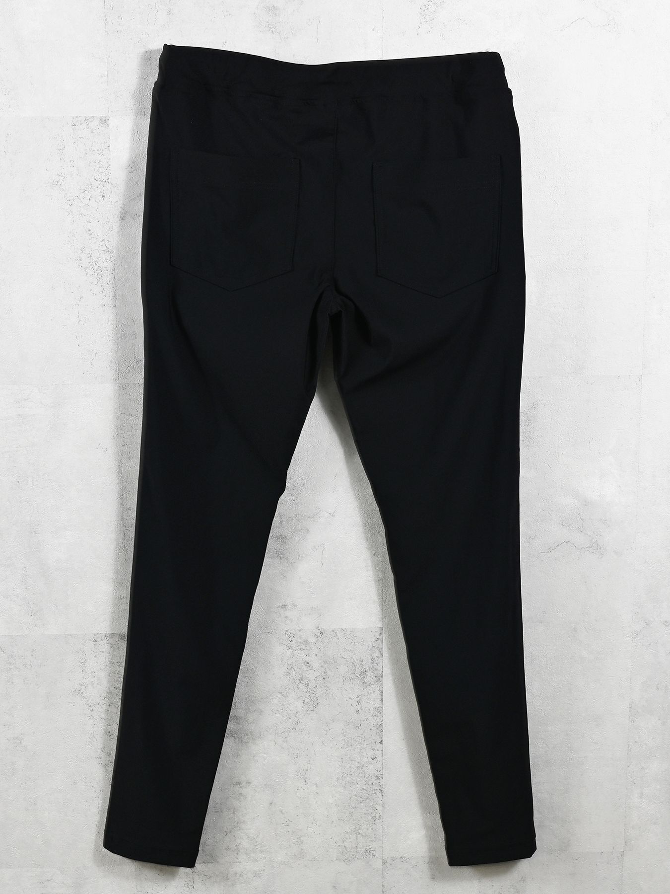 【予約品 】EDGE NYLON PT / エッジナイロンパンツ / ブラック×ホワイト