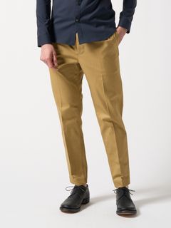 【予約品】 pressed tapered chino / チノパンツ /ベージュ
