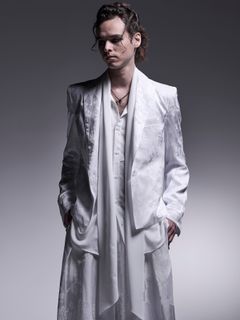 【予約品 7月13日(日) 締切】Short Peaked Jacket / ショートピークドラペルジャケット / ホワイト