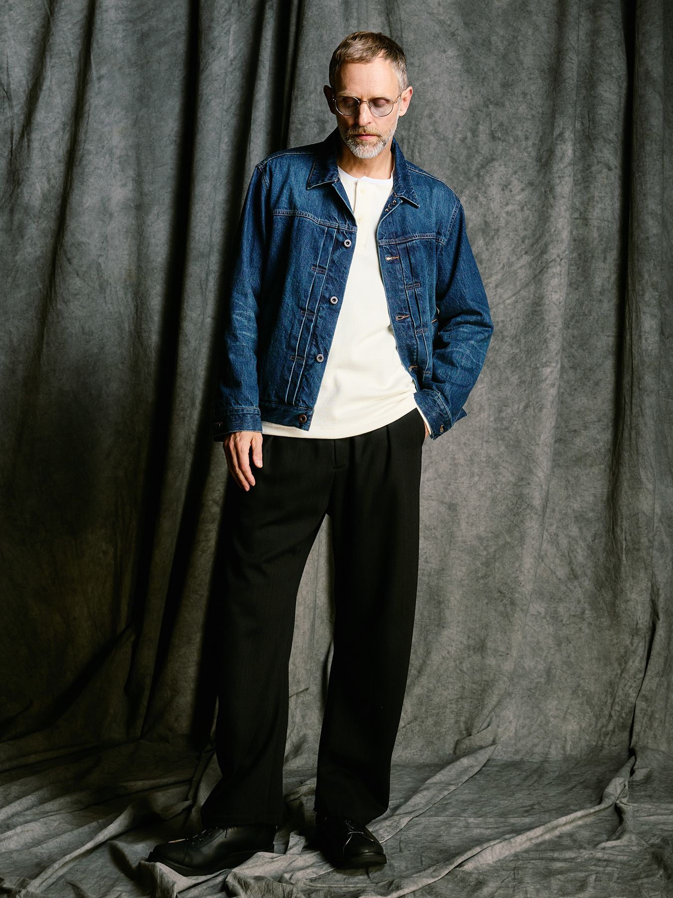 【予約品 4月19日(日) 18時締切】denim jacket type1 (used) / ユーズド加工 TYPE1 デニムジャケット / インディゴユーズド