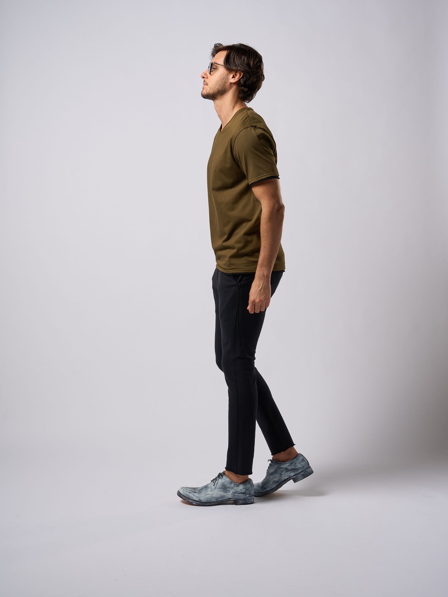 【予約品9月19日 10時締め】 jersey seam pants / イージーパンツ / ブラック