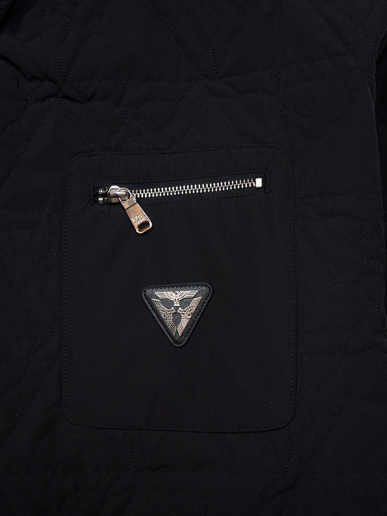 BOY"EAGLE" QLITING JAKET / イーグルキルティングジャケット / ブラック