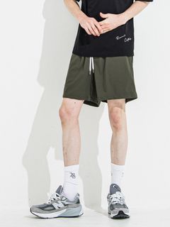 【予約品 】TV NYLON SHORTS / ティーヴィーナイロンショーツ / カーキ
