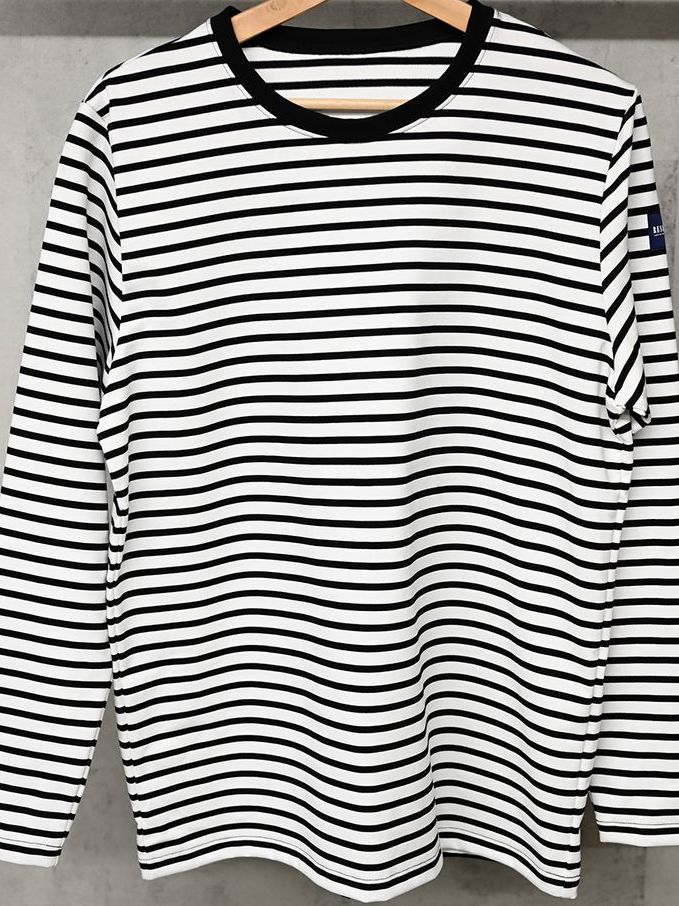《予約11月17日19時締め》 longsleave Tee / ルーズTシャツ / ボーダー