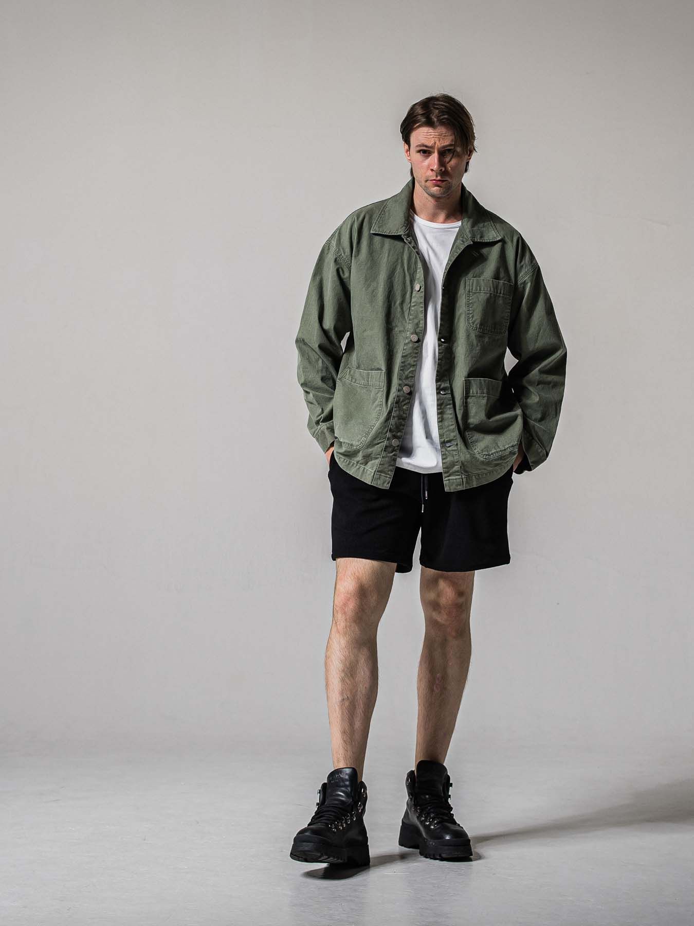 【予約品 11月16日(日) 締切】BLISTER KNIT HALF PT / ブリスターニットハーフパンツ / ブラック