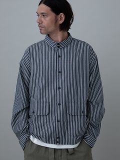 【予約品 10月26日(日) 締切】VALSTAR / ストライプ バルスタージャケット / NAVY.st