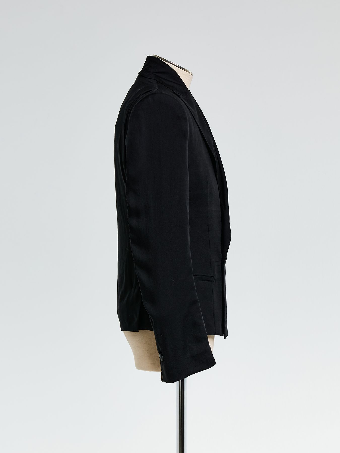【予約品 10月26日(日) 締切】Costume Line：W-Peaked Jacket / Wピークドジャケット / ブラック