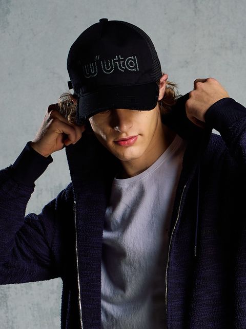 【予約品 1月25日(日) 締切】muta × wjk collection："w"uta cut-off mesh cap / "w"uta カットオフ メッシュキャップ / ディープブラック