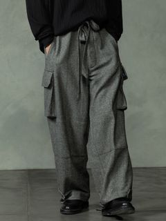 【予約品 7月5日(日) 締切】M47 WOOLTROUSERS / ウールカーゴパンツ / 杢グレー