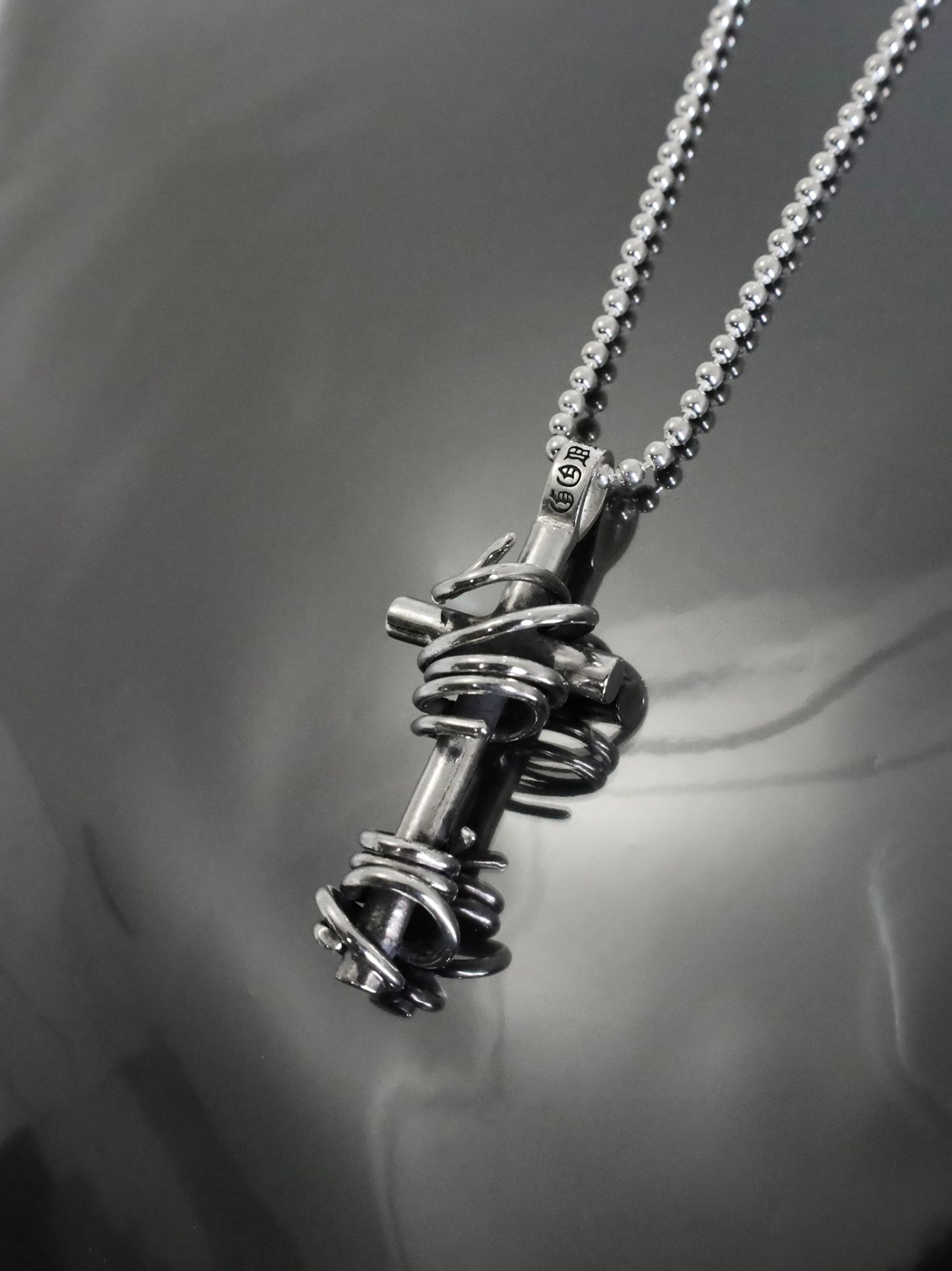 《受注生産》 THORNY CROSS [LARGE] PENDANT / ソーニークロスLペンダント / 注文から4週間~後入荷予定