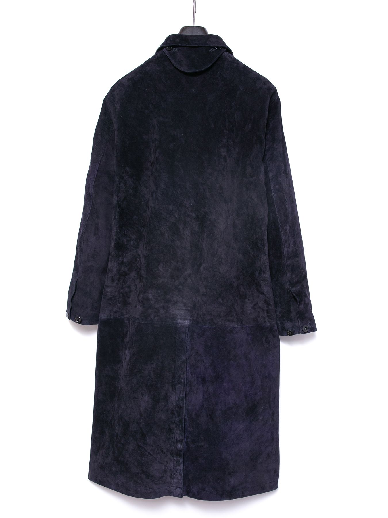 【予約品 4月6日(月) 締切】Japanese Calf Suede Biker Long Coat / カーフスエード バイカー ロングコート / ROY