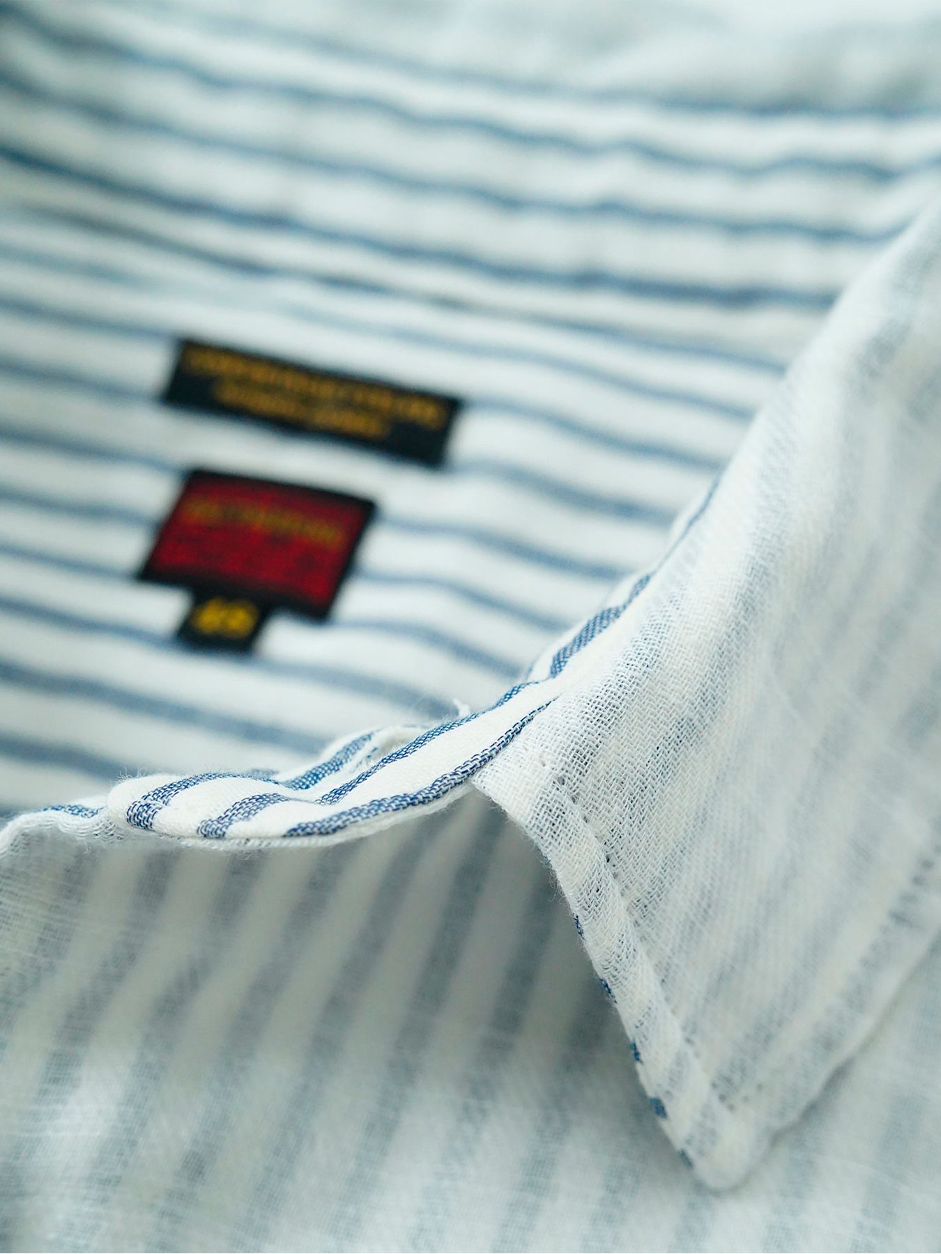 【予約品 11月9日(月) 締切】BACKSTRIPESHIRT / バックストライプシャツ / ホワイト