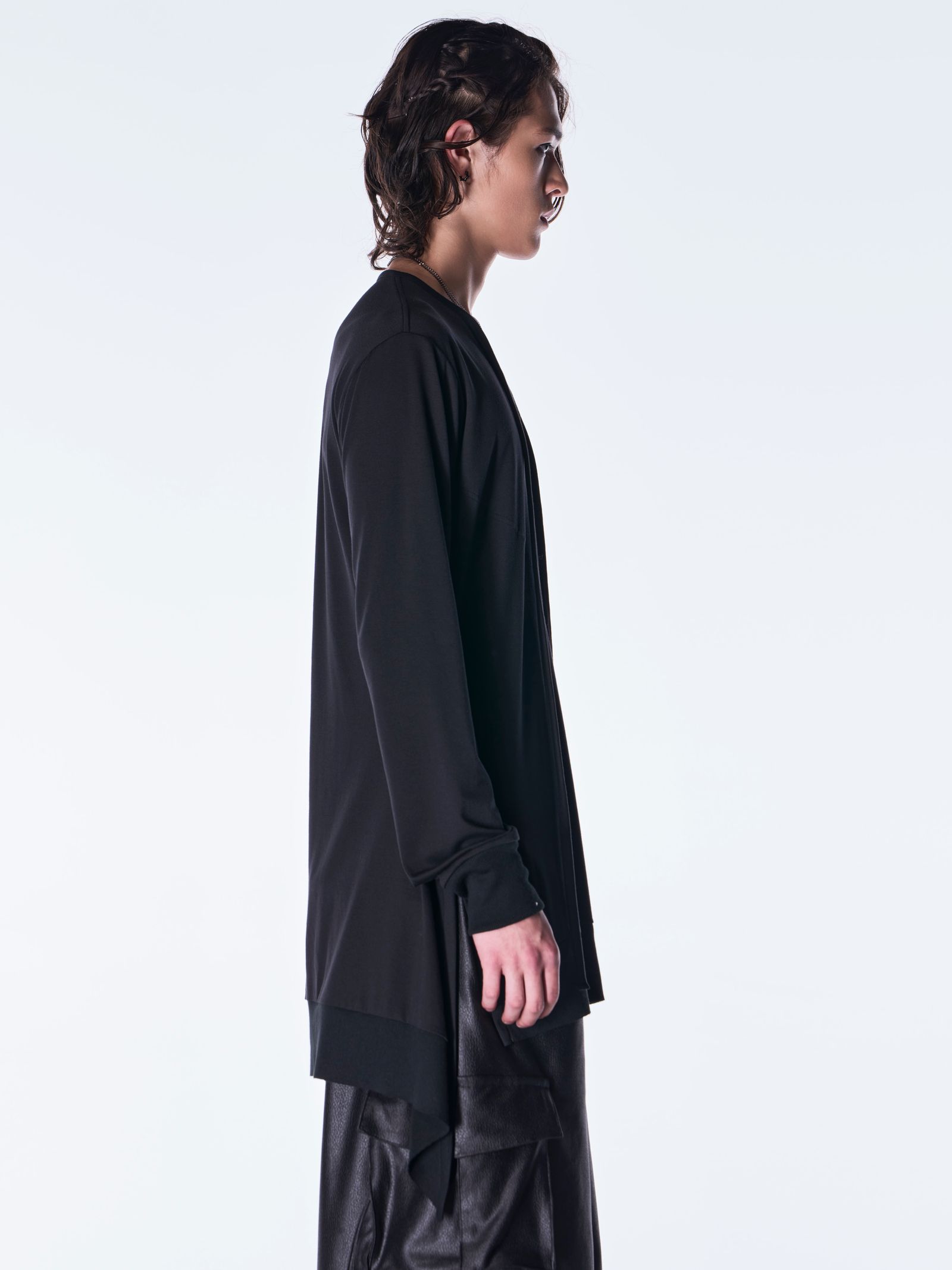 【予約品 6月29日(月) 締切】BEATENJIKU Piping Flare T-Shirt / パイイング フレア Tシャツ / ブラック