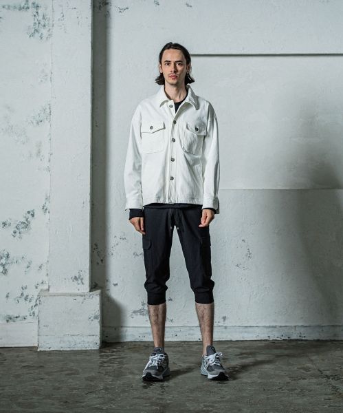 《予約11月17日19時締め》 cargo cropped PTクロップドカーゴパンツ / ブラック