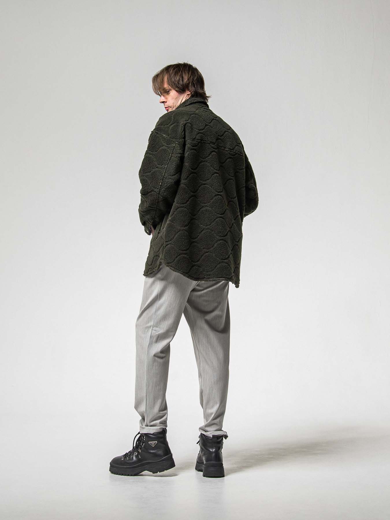 【予約品 】PAT WIDE EASY PANTS / パット ワイドイージーパンツ / グレー