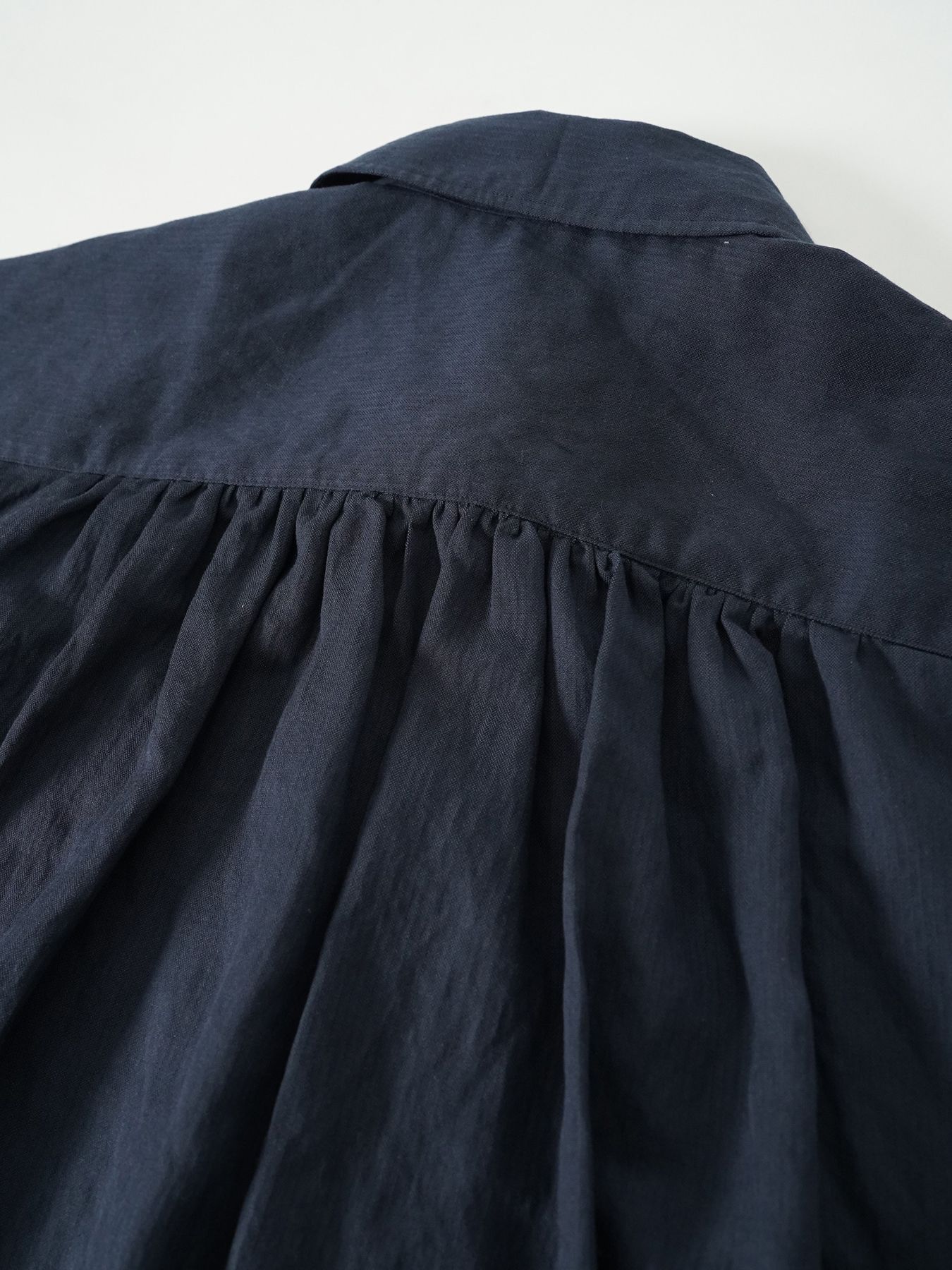【予約品 5月6日(水) 締切】PLISSE-SHIRTS / ワークシャツ / ネイビー