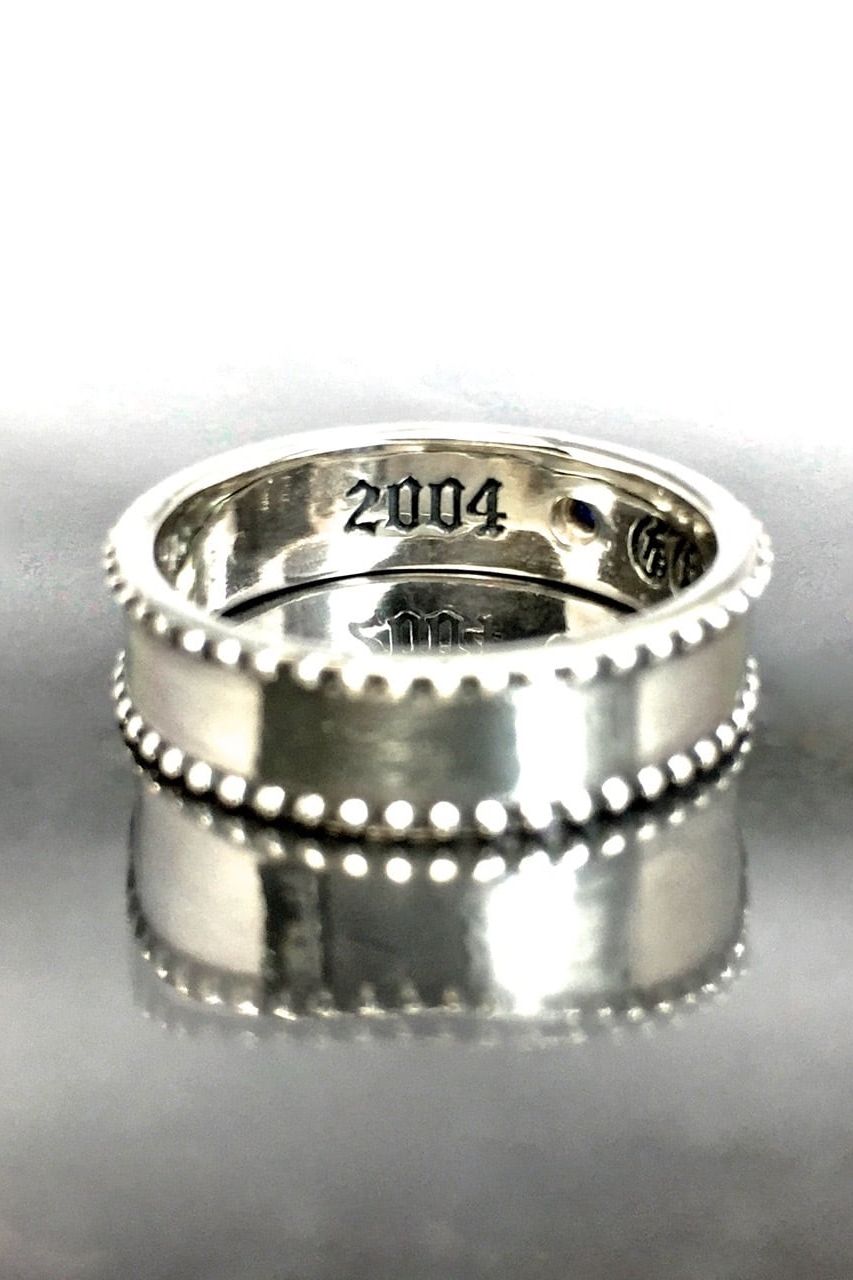 《受注生産》 STUD RING [S] with SMOKY QUARTZ リング 【注文から2～3週間後入荷予定】
