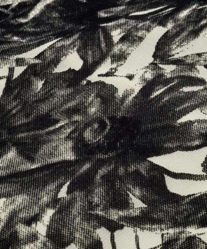 ボリュームネックギャザードレープPO BLACK【NO ID.】