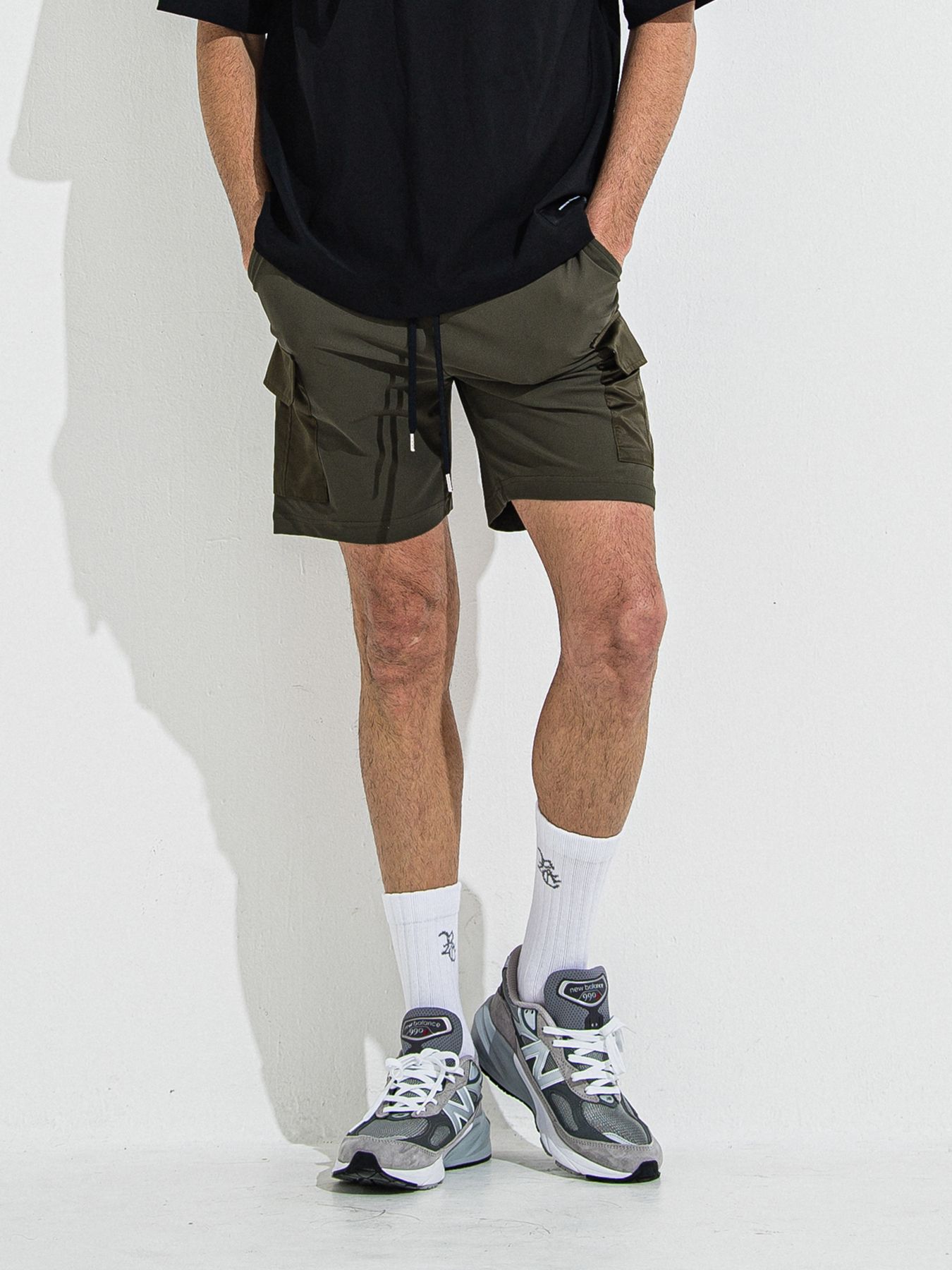 【予約品 】DARRELL CARGO SHORTS / ダレルカーゴショーツ / カーキ