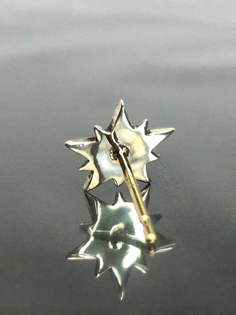 《受注生産》 10P STAR STUD ピアス 【GOD SIZE】 注文から2～3週間後入荷予定