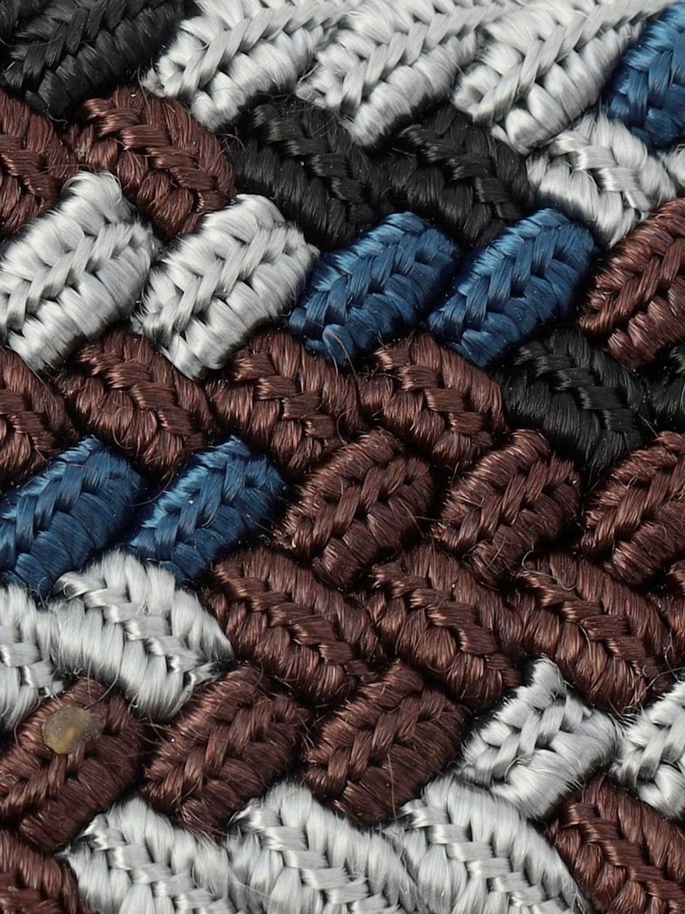 ゴムメッシュベルト / ブラック 【NICOLE CLUB FOR MEN】