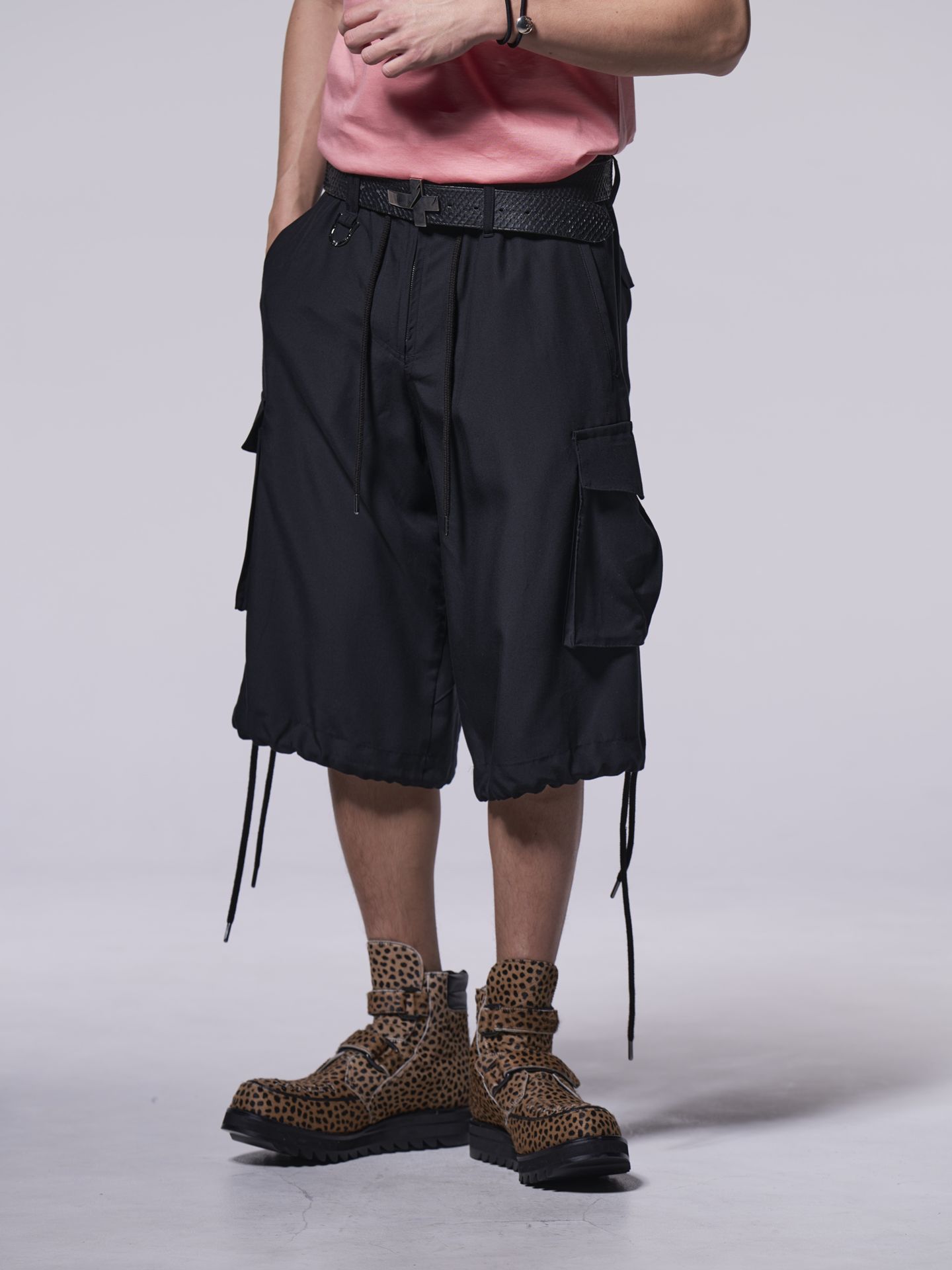 《予約品》 WideCargoPants / ワイドカーゴパンツ / ブラック