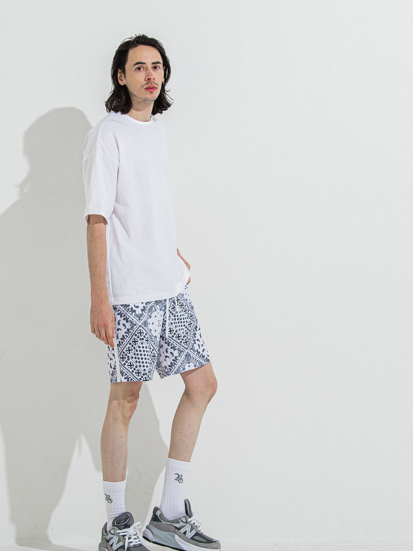 【予約品 】RASH SHORTS / ラッシュガード ショーツ / ホワイト