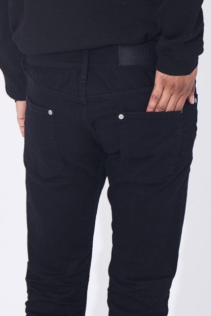 スーパーストレッチ フレア デニム / ブラック 【5351 POUR LES HOMMES】